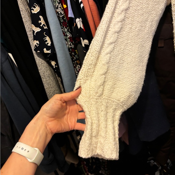 Madewell cable knit sweater. NWOT - Picture 3 of 6